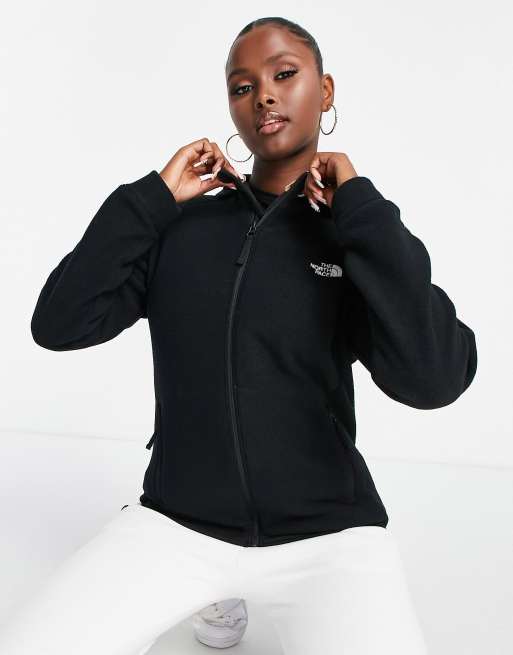 Chaqueta negra con capucha 200 Polartec de The North Face