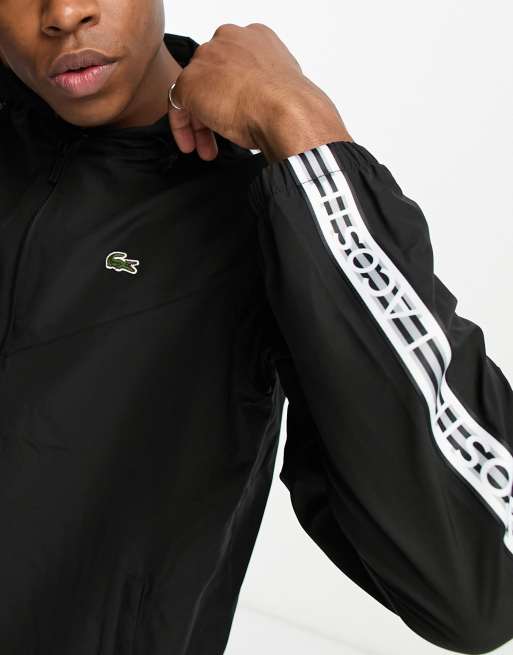 Chaqueta best sale lacoste negra