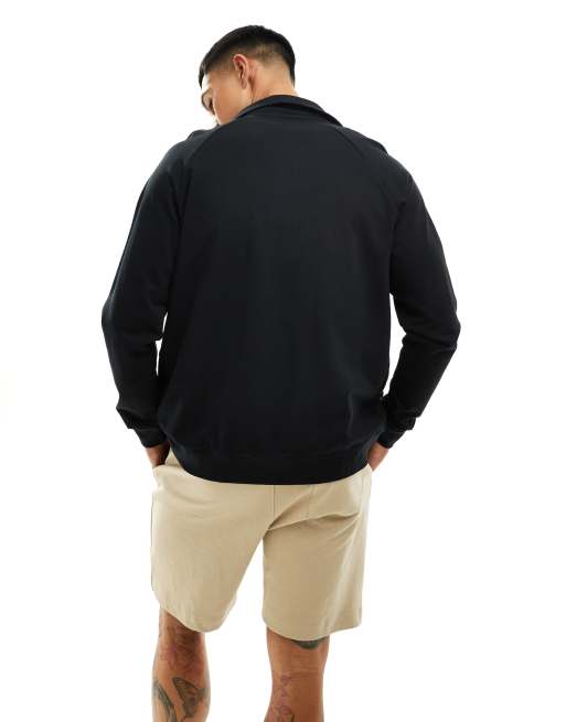 Chaqueta negra con cremallera Authentic de BOSS Bodywear, 4 de 4