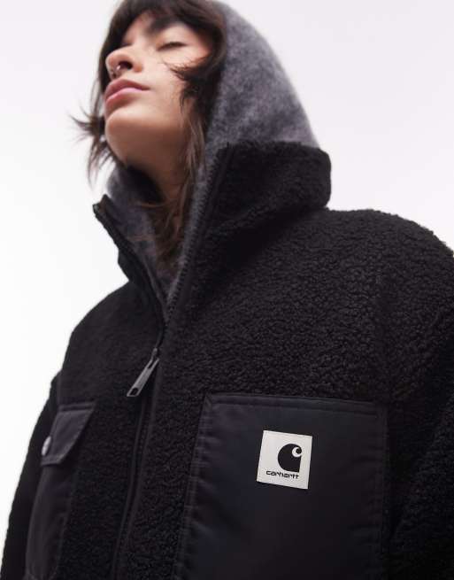 Chaqueta negra con cremallera Orla de Carhartt WIP, 2 de 4