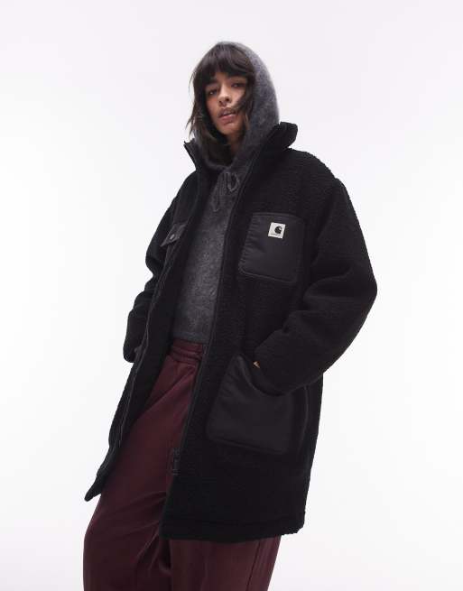 Chaqueta negra con cremallera Orla de Carhartt WIP, 3 de 4