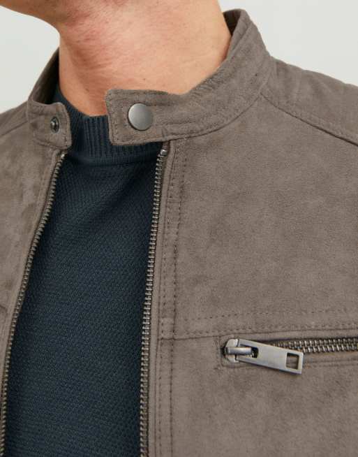 Chaqueta negra con cremallera Rocky de Jack & Jones, 2 de 4