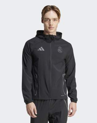 Chaqueta negra con diseño del Real Madrid Tiro 25 Competition Vis