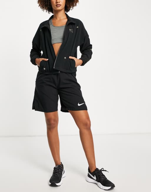 Chaqueta negra con estampado de estrellas Fly de Nike Basketball, 4 de 4