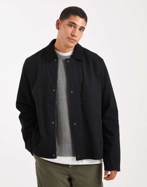 Chaqueta negra de estilo campero de Jack & Jones - view 1