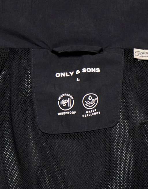 Chaqueta negra de ONLY & SONS, 2 de 5