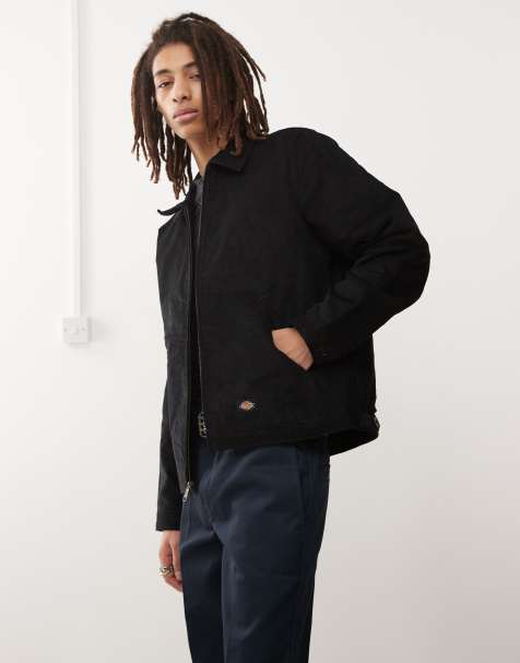 Chaqueta negra de pana Eisenhower de Dickies - view 1