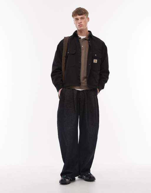 Chaqueta negra Prescott de Carhartt WIP, 2 de 5