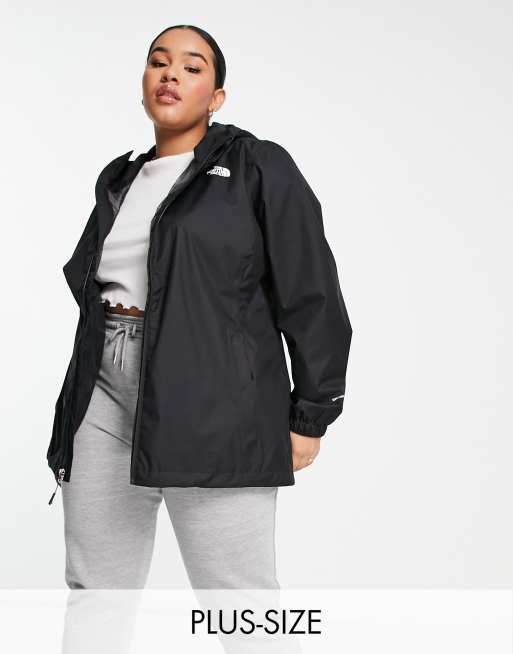 Chaqueta negra Quest de The North Face Plus 