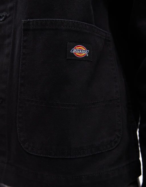 Chaqueta negra sin forro de lona Chore de Dickies, 2 de 4