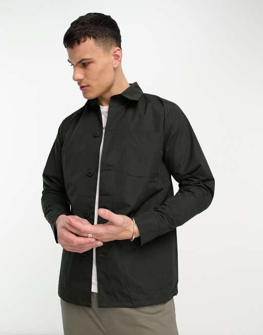 Chaqueta negra utilitaria con forro de French Connection