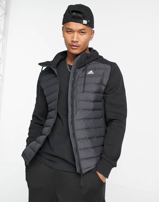 Chaqueta negra Varilite Hybrid de adidas Outdoors, 4 de 4