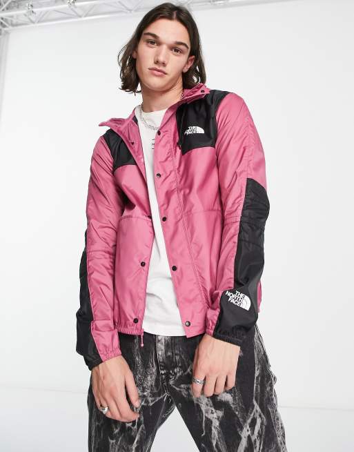 Chaqueta negra y rosa impermeable con capucha Seasonal Mountain de The North Face
