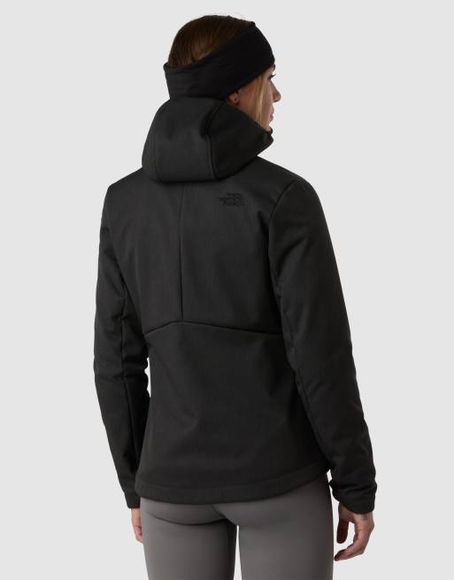 Chaqueta negro NTF jaspeado de tejido softshell Quest Highloft de The North Face, 2 de 4