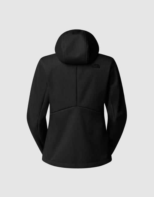 Chaqueta negro NTF jaspeado de tejido softshell Quest Highloft de The North Face, 3 de 4