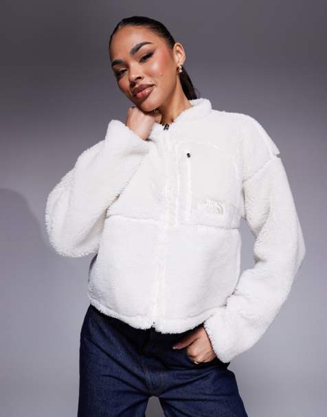 Chaqueta polar blanco hueso con cremallera de borreguito Extreme Pile de The North Face - view 1