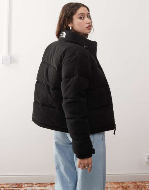 Chaqueta polar negra acolchada Retro Nuptse de The North Face, 4 de 4