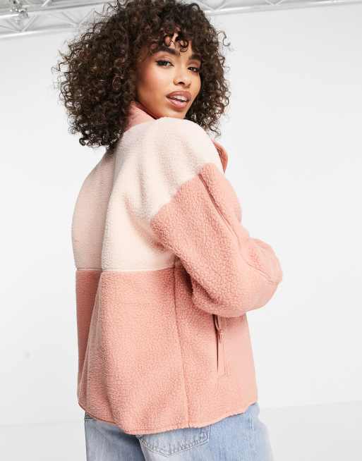 Chaqueta rosa de felpa Cragmont de The North Face , 2 de 4