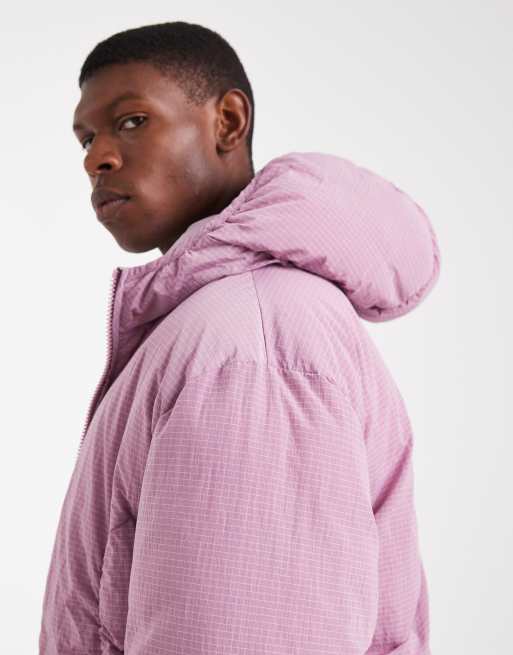 Chaqueta rosa lavado acolchada de ASOS DESIGN, 4 de 5