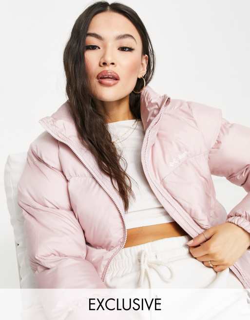 Chaqueta rosa Puffect exclusiva en ASOS de Columbia 