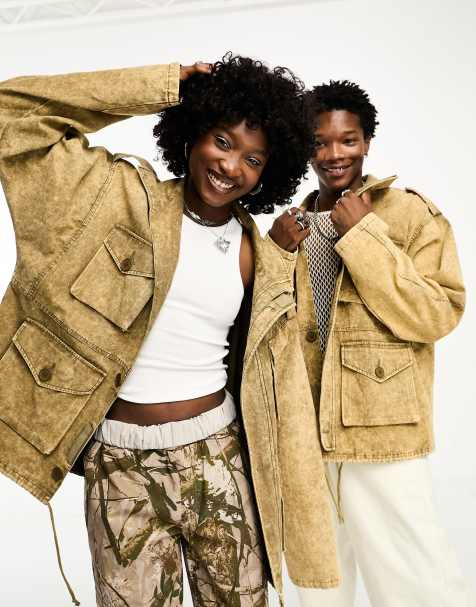 Chaquetas amarillas para mujer hotsell