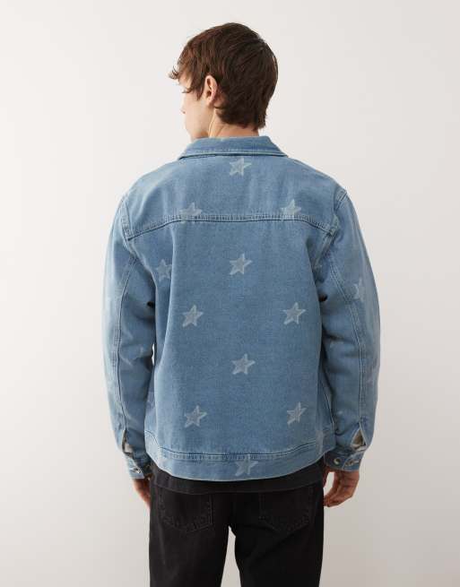 Chaqueta vaquera azul con lavado a la piedra Pomona Station de Vans, 3 de 5