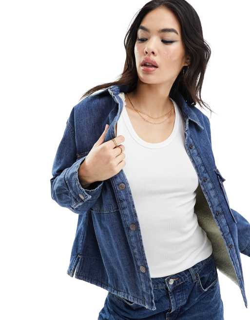 Chaqueta vaquera azul con sherpa Harrison de Levi's