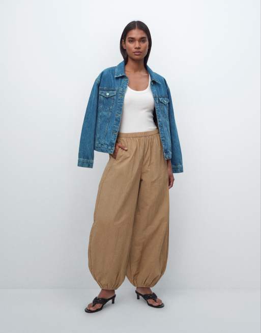 Chaqueta vaquera azul envejecido extragrande de estilo años 90 de ASOS DESIGN, 8 de 11