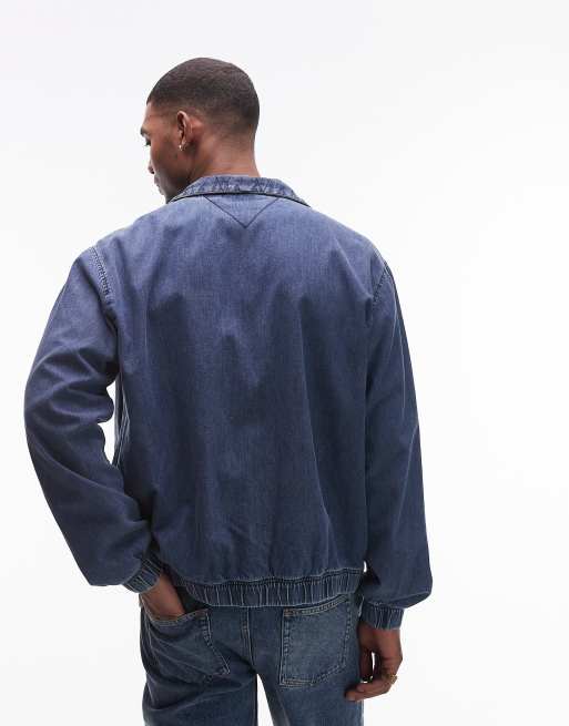 Chaqueta vaquera básica con lavado medio y solapas de Tommy Jeans, 4 de 4