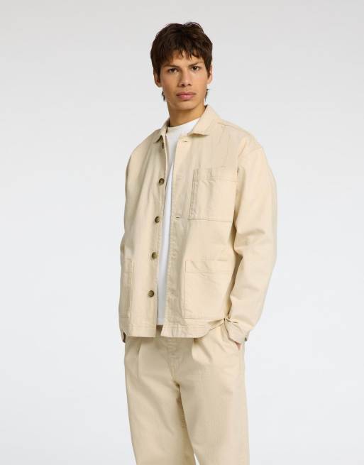 Chaqueta vaquera color crudo de Selected Homme