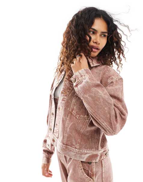 Chaqueta vaquera con lavado deslucido exclusivo de Deus Ex Machina x ASOS - view 1