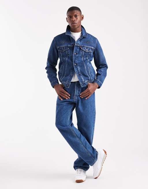 Chaqueta vaquera con lavado medio The Trucker de Levi's, 2 de 5