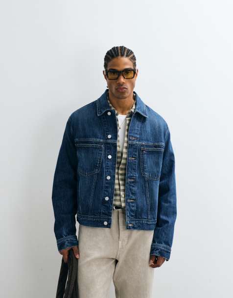 Chaqueta vaquera de estilo camionero con lavado azul oscuro de Tommy Jeans - view 1
