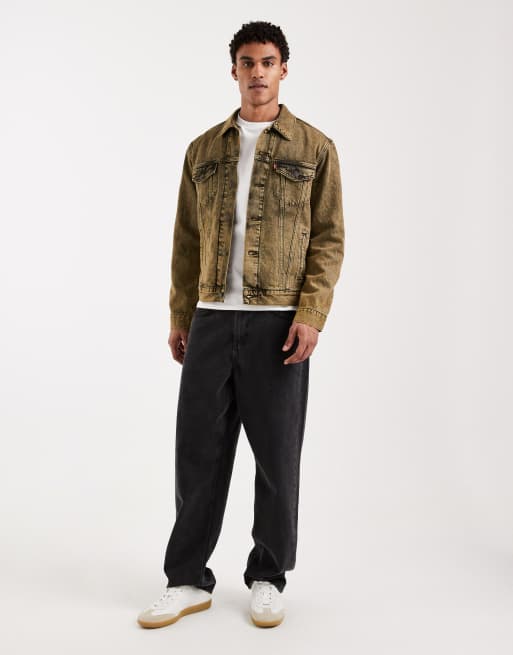 Chaqueta vaquera de estilo camionero con lavado sobretintado The Denim de Levi's, 2 de 5