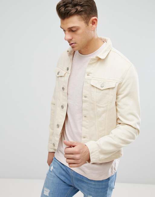 Chaqueta vaquera off discount white