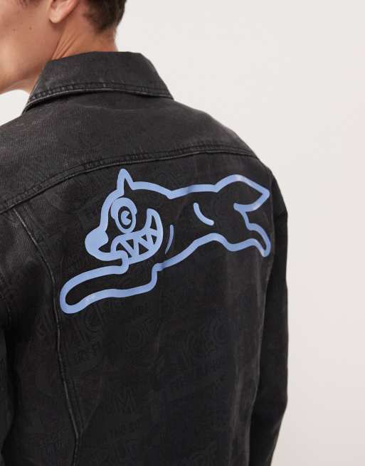 Chaqueta vaquera negra estilo camionero con estampado a tono Every Flavour de Ice Cream, 5 de 5