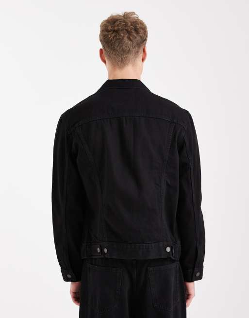 Chaqueta vaquera negra estilo camionero de Levi's, 3 de 5
