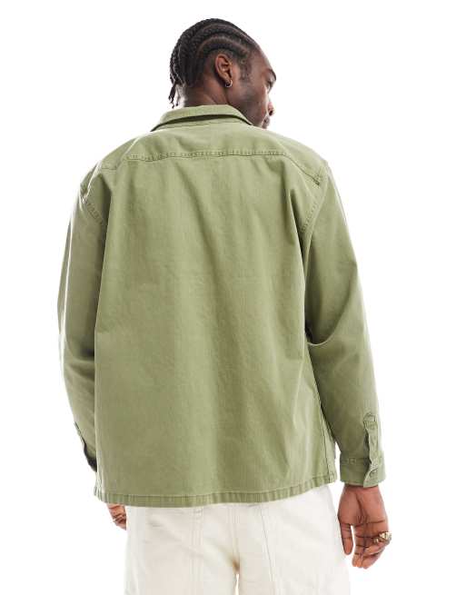 Camisa vans verdes sales
