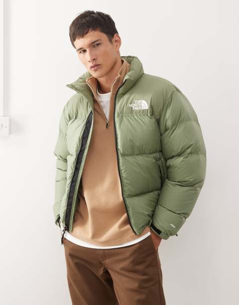 Chaqueta verde claro acolchada Retro Nuptse de The North Face - view 1