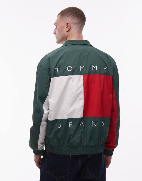 Chaqueta verde con diseño de bandera Heritage de Tommy Jeans - view 1