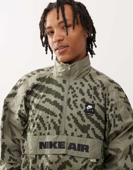 Ropa Deportiva Chandal Nike Hombre Verde Militar Sudadera Con