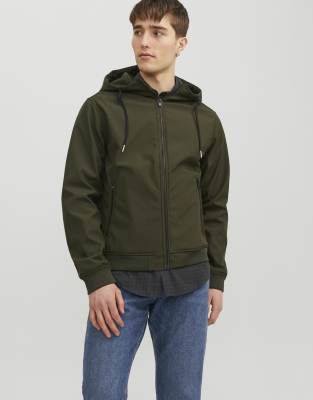 Chaqueta verde de Softshell de Jack & Jones - view 1