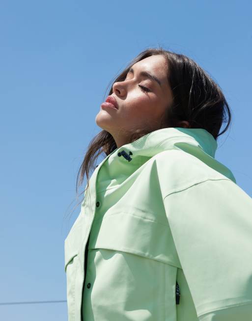 Chaqueta verde impermeable premium de ASOS DESIGN, 4 de 4