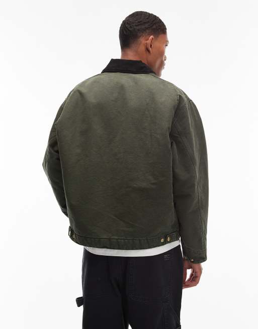 Chaqueta verde lavado OG Detroit de Carhartt WIP, 4 de 5