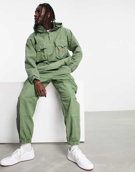 Chaqueta verde ligera sin cierres Berm de Carhartt WIP