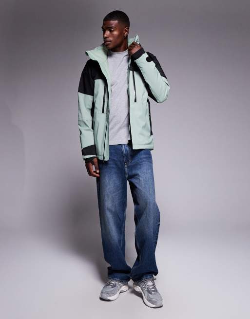 Chaqueta verde musgo pizarra y negro TNF M Chakal de The North
