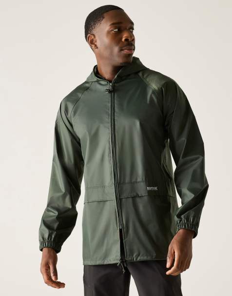 Chaqueta verde oliva oscuro impermeable de softshell Stormbreak de Regatta - view 1