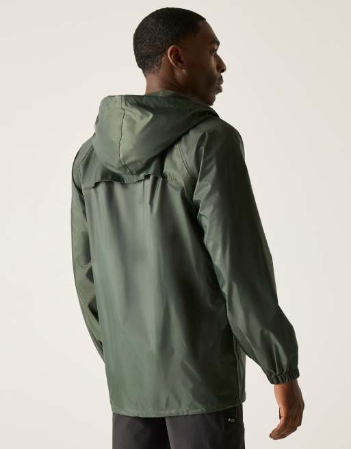 Chaqueta verde oliva oscuro impermeable de softshell Stormbreak de Regatta, 4 de 4