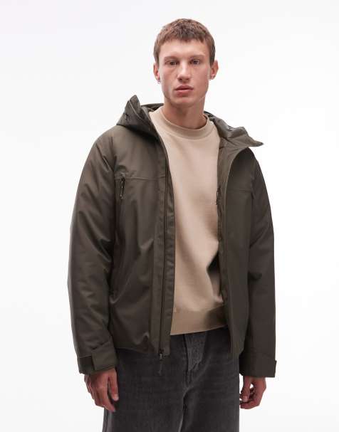 Chaqueta verde oscuro impermeable y aislante con capucha de plumón MTN Range de The North Face - view 1