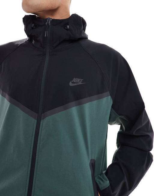 Chaqueta nike verde y negra sale